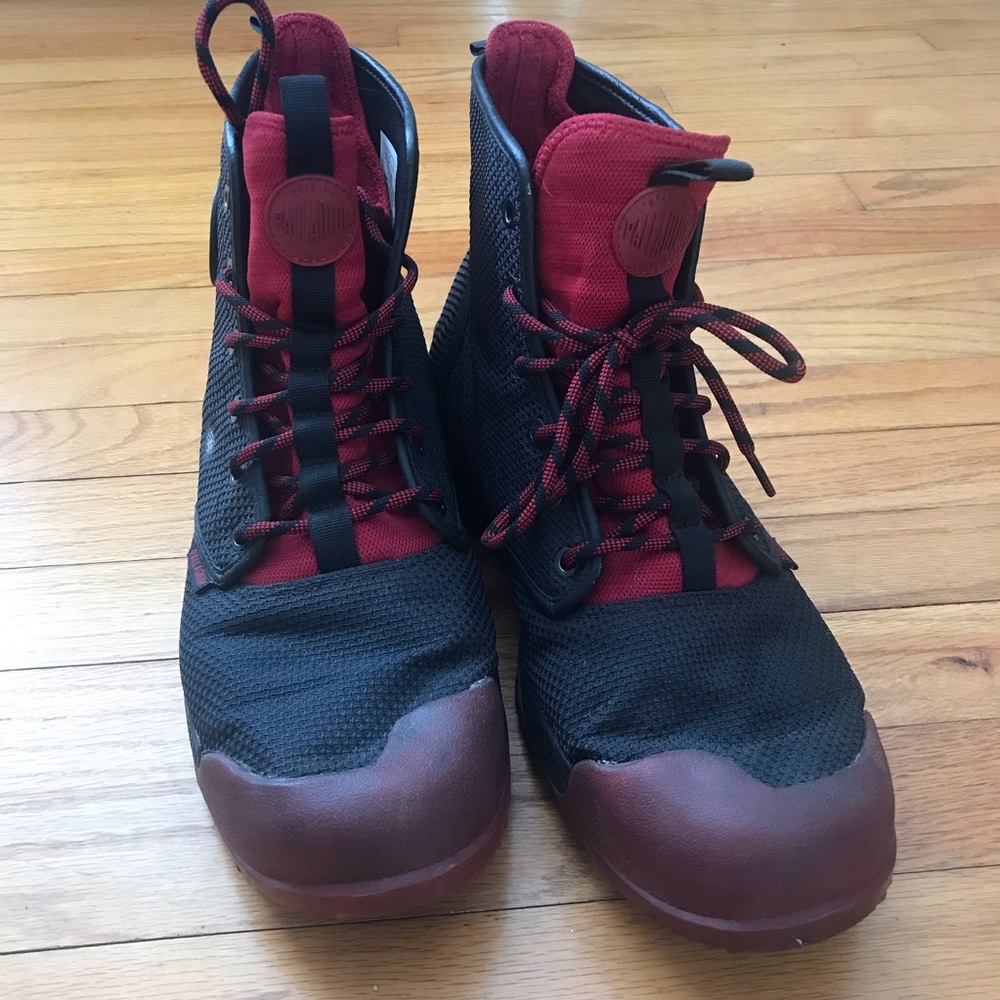 Palladium Pampa Tech Hi Shoes Men 13 Women 14.5